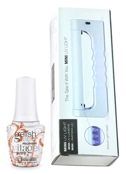 Nail Harmony Vitagel Nail Strengthener Recovery with FREE UV Light