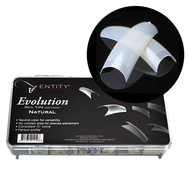 Entity Evolution Nail Tips - NATURAL - 200ct