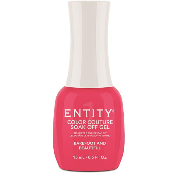 Entity Color Couture Soak Off Gel BAREFOOT AND BEAUTIFUL - 15 mL / .5 fl oz
