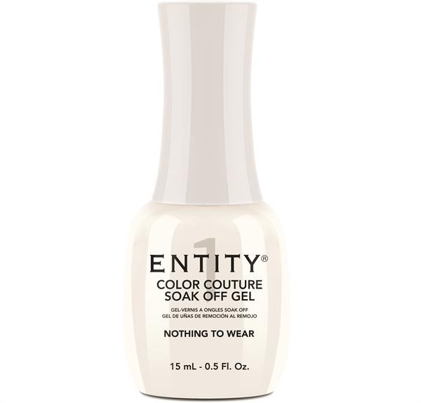 Entity Color Couture Soak Off Gel NOTHING TO WEAR - 15 mL / .5 fl oz