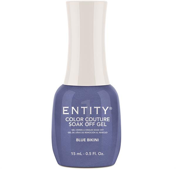 Entity Color Couture Soak Off Gel BLUE BIKINI - 15 mL / .5 fl oz