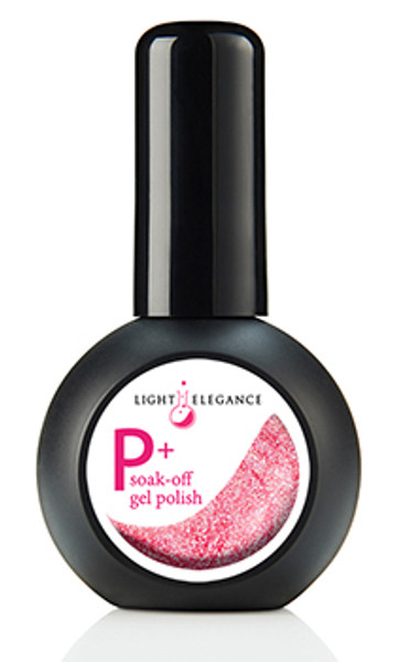 Light Elegance P+ Glitter Gel Polish Sweet Tea -15 ml