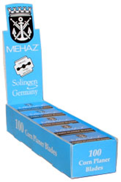 Mehaz Stainless Steel Corn Planer Blades - 100ct