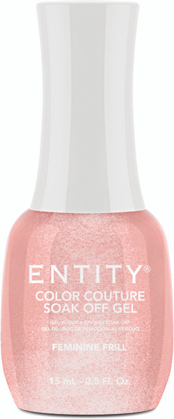 Entity Color Couture Soak Off Gel FEMININE FRILL  - 15 mL / .5 fl oz