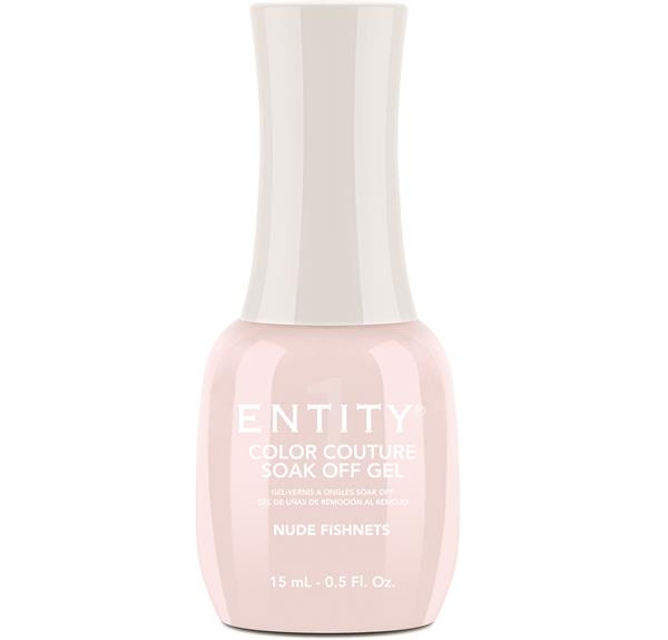 Entity Color Couture Soak Off Gel NUDE FISHNETS - 15 mL / .5 fl oz