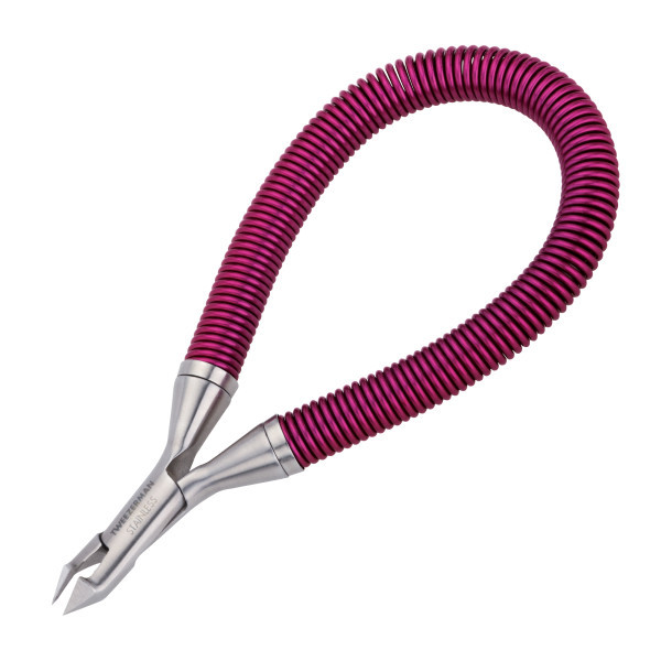 Tweezerman Grip And Snip Spiral Spring Cuticle Snipper