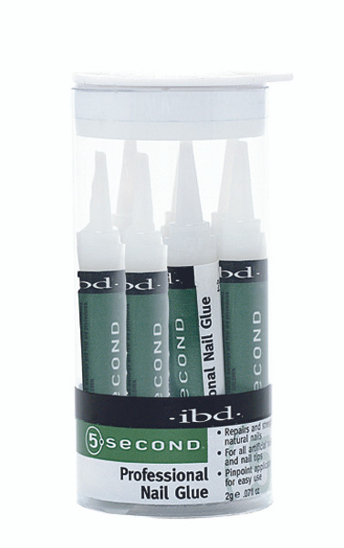 ibd 5 second Professional Nail Glue - 5 Pack