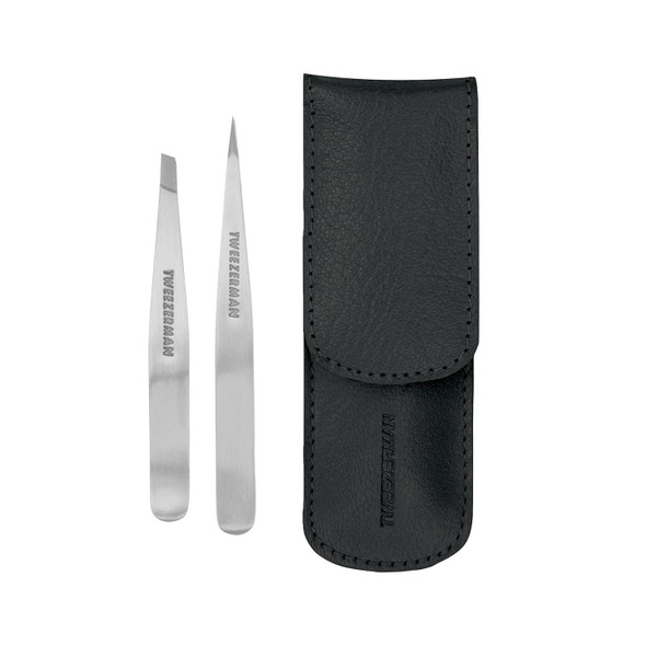 Tweezerman Petite Tweeze Set With Black Case