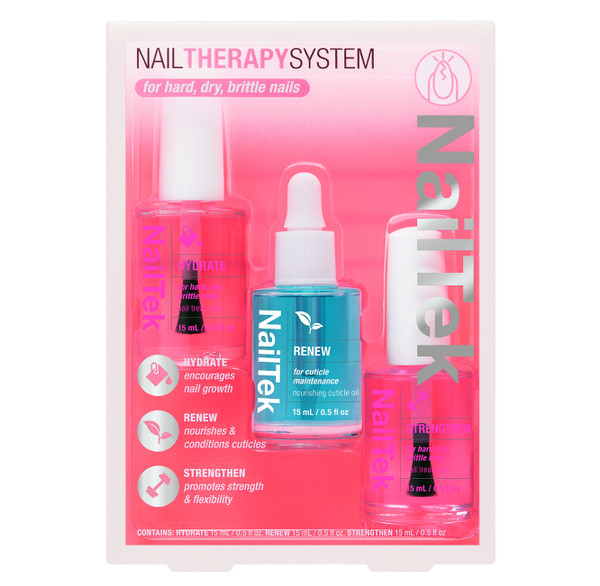 NailTek Nail Therapy Kit - For Hard, Brittle Nails