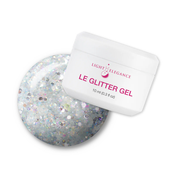 Light Elegance UV/LED Glitter Gel  A Spot by the Stream - 10 ml