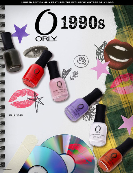 ORLY Nail Lacquer 1990's FALL 2025 Collection