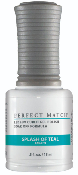 LeChat Perfect Match Gel Polish Splash of Teal - 0.5oz. (15ml)