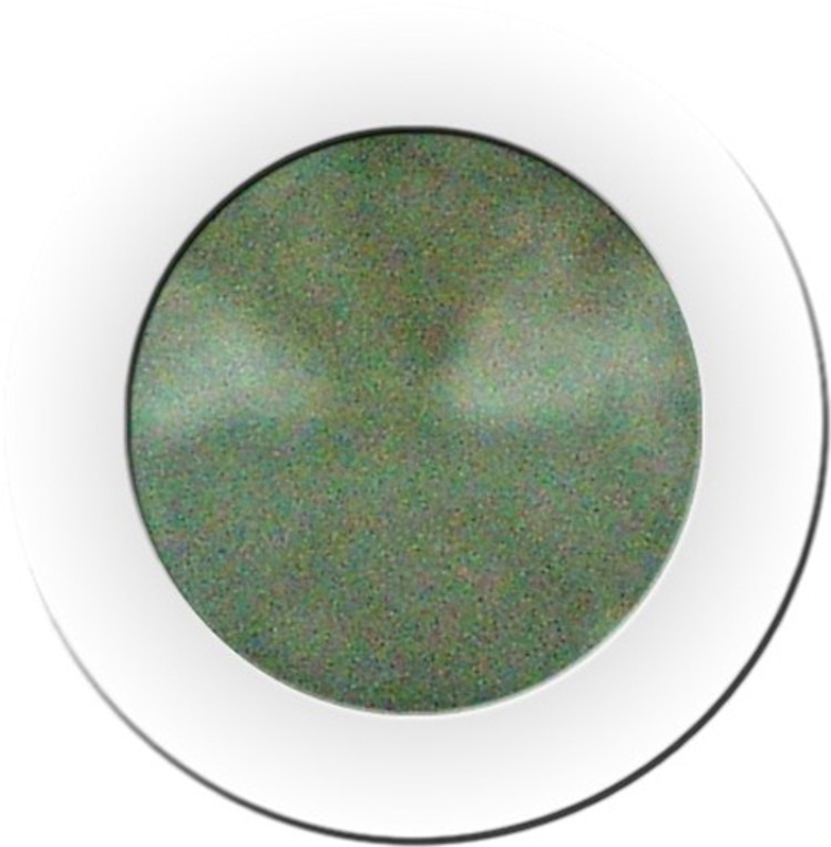 Nail Harmony Reflections Colored Powder PLATINUM - LEAF GREEN - .25 oz