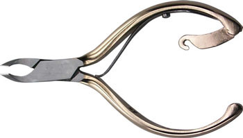 Acrylic Nipper 4.5" - S/S Gold