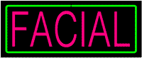 Neon Sign - Facial