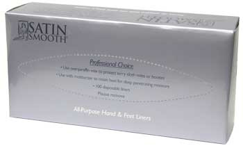 Satin Smooth Hand & Feet Liner - 100ct