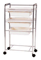 Beauty Trolley - White