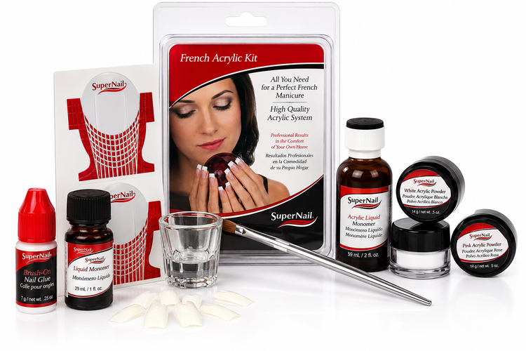 SuperNail French Acrylic Kit ** Non-Returnable