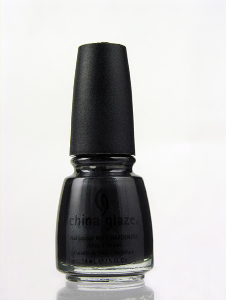 China Glaze Nail Polish Lacquer Black Diamond - .5oz