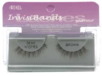 Ardell Invisibands Demi Wispies - Brown