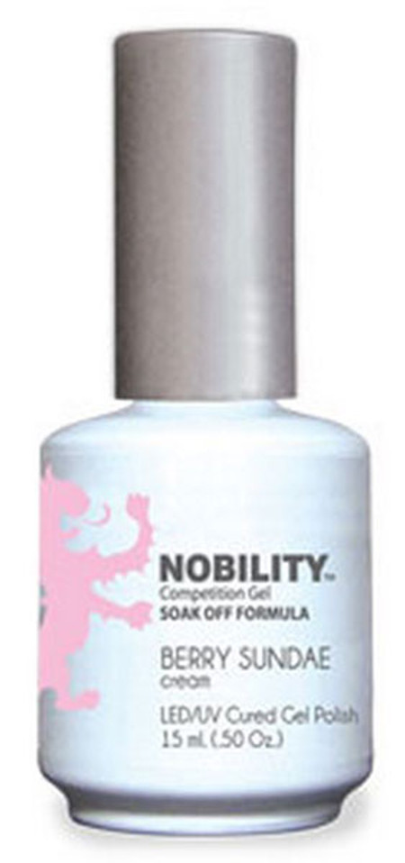 LeChat Nobility LED/UV Cured Gel Polish Berry Sundae - .5 oz  15 ml
