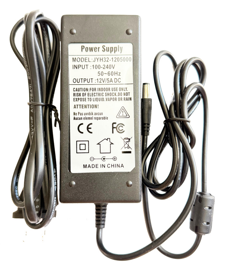 LED AC Adapter for Nail Harmony LED 6G, LED 9G, and LED 18G Lamp