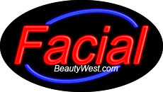 Neon Flashing Sign Facial