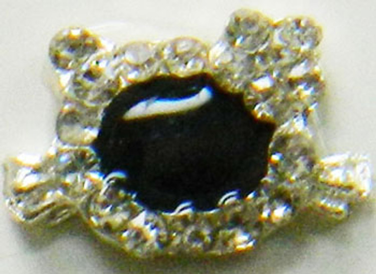 3D Rhinestones Crystal Nail Metal Charms B011