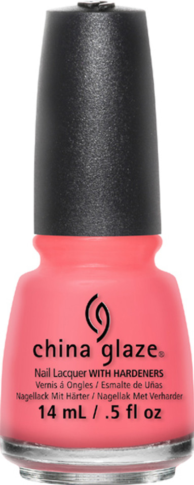 China Glaze Nail Polish Lacquer Pinking Out the Window - .5oz