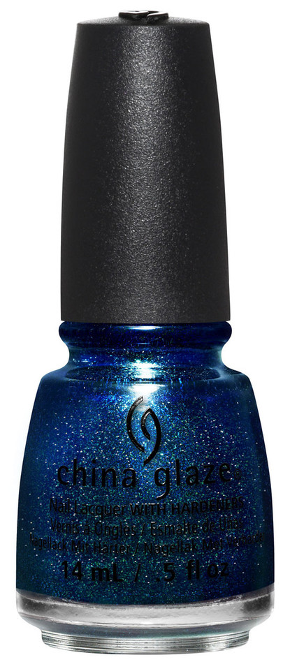 China Glaze Nail Polish Lacquer Blue-Ya ! -.5oz