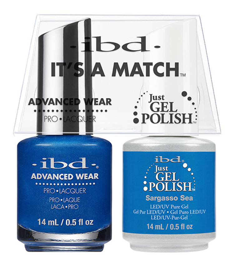 ibd It's A Match Advanced Wear Duo Sargasso Sea - 14 mL/ .5 oz
