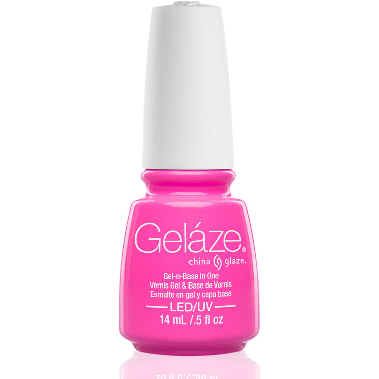 Gelaze Gel-n-Base Gel Polish Glow With The Flow - .5 fl oz.