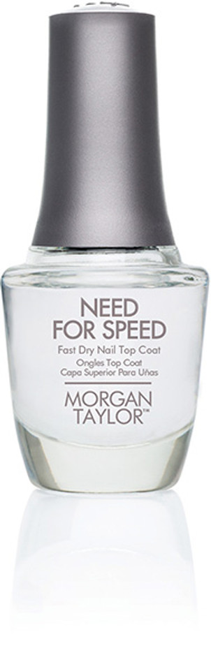 Morgan Taylor Nail Lacquer Need For Speed Top Coat - .5oz
