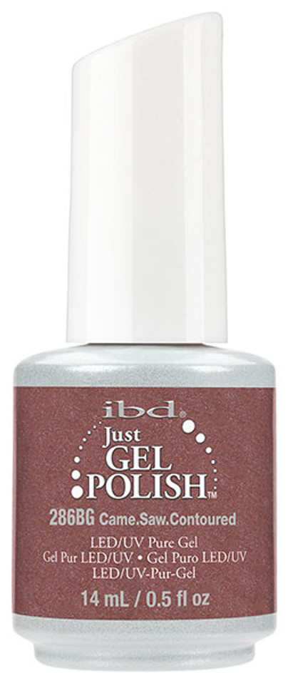 ibd Just Gel Polish 286 Came.Saw.Contoured (Glitter) - .5 fl oz