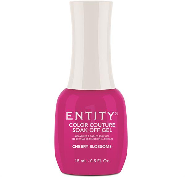 Entity Color Couture Soak Off Gel CHEER-Y BLOSSOMS - 15 mL / .5 fl oz