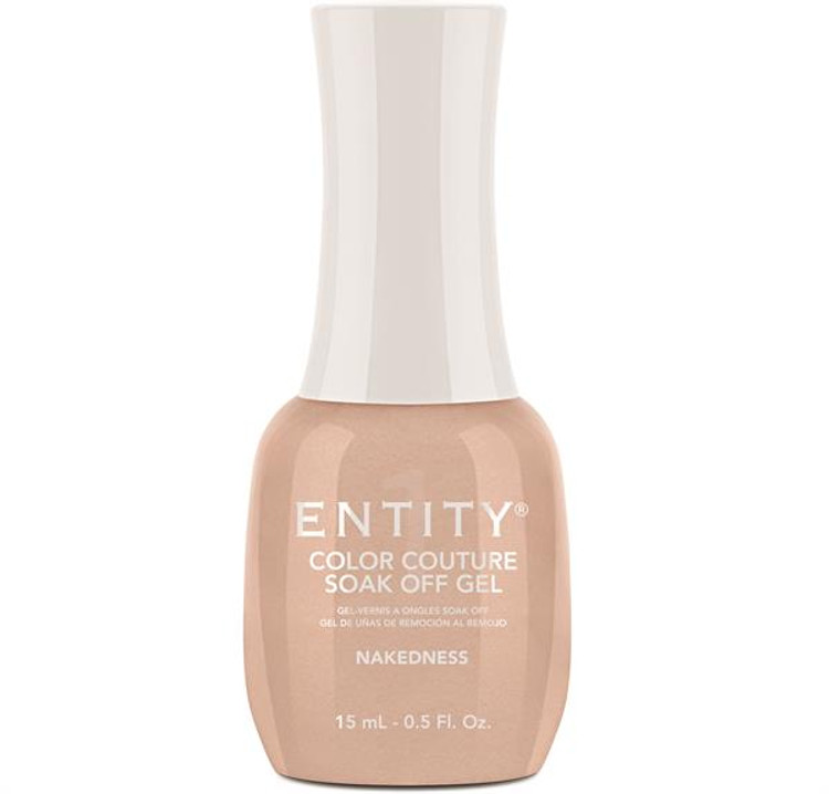 Entity Color Couture Soak Off Gel NAKEDNESS - 15 mL / .5 fl oz
