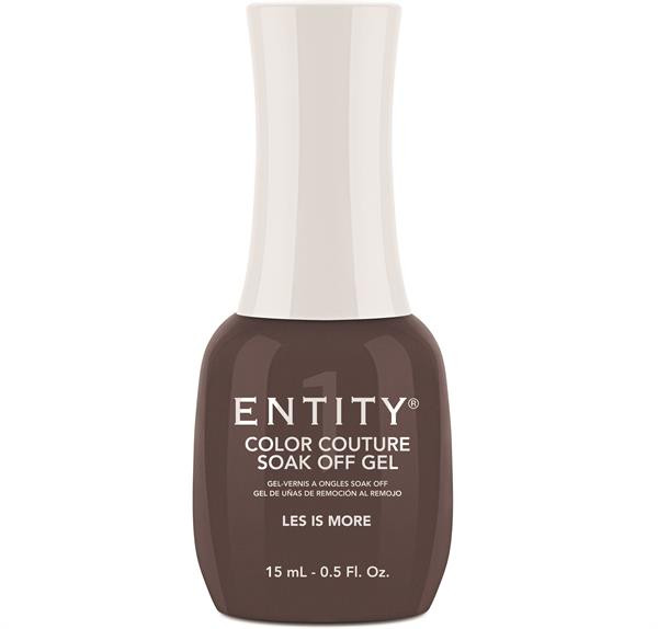 Entity Color Couture Soak Off Gel LES IS MORE - 15 mL / .5 fl oz