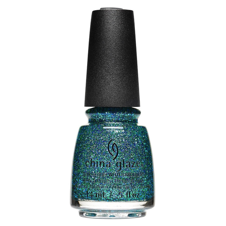 China Glaze Nail Polish Lacquer Teal The Fever