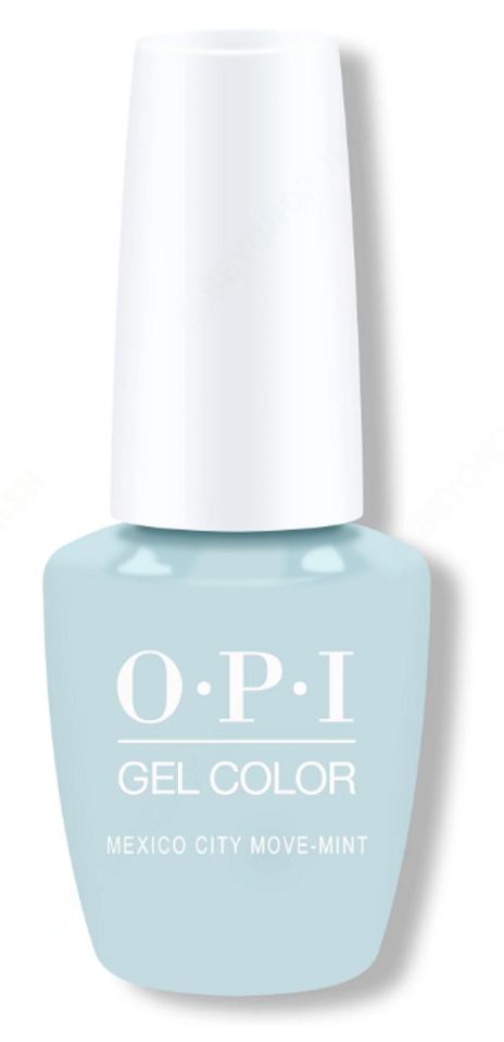 OPI GelColor Move-mint - .5 Oz / 15 mL