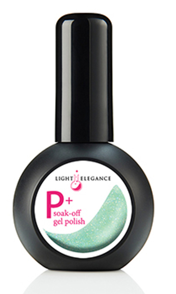 Light Elegance P+ Glitter Gel Polish Cucumber Sandwich -15 ml
