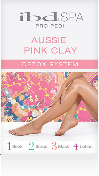 IBD Aussie Pink Clay Detox Packettes 0.7oz