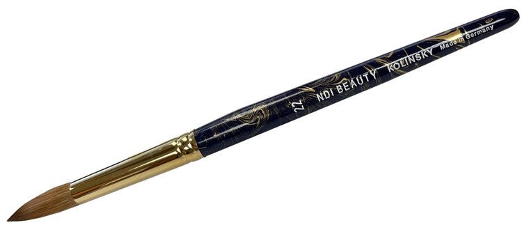 NDI beauty Kolinsky Red Sable Nail Brush # 22