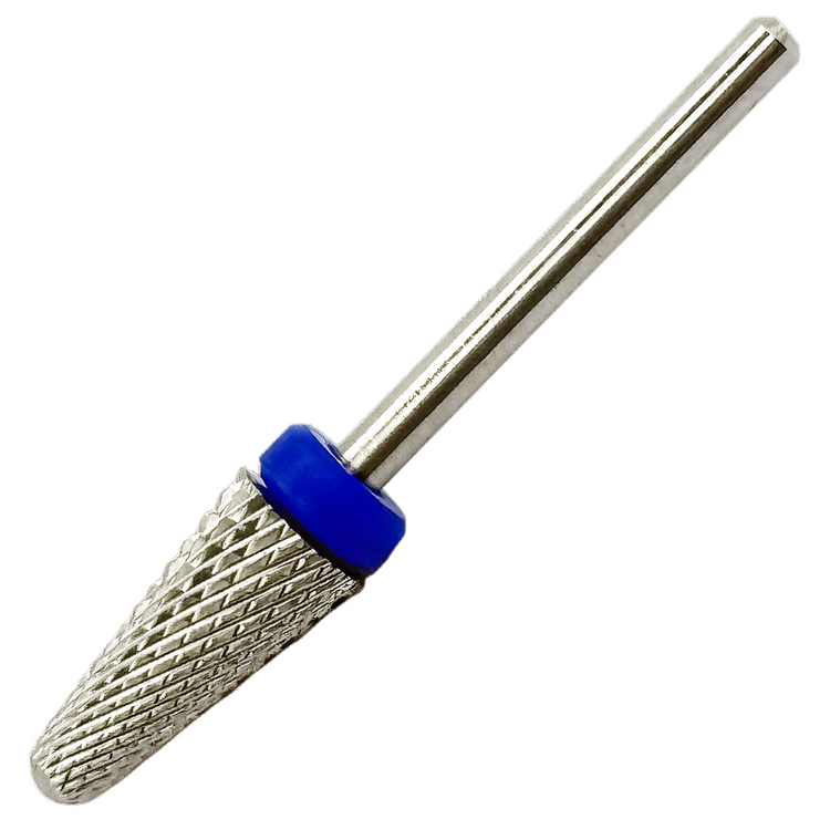 Titanium Tornado Radius-End Burrs Carbide Bit - ( MEDIUM / SILVER) 3/32" Shank