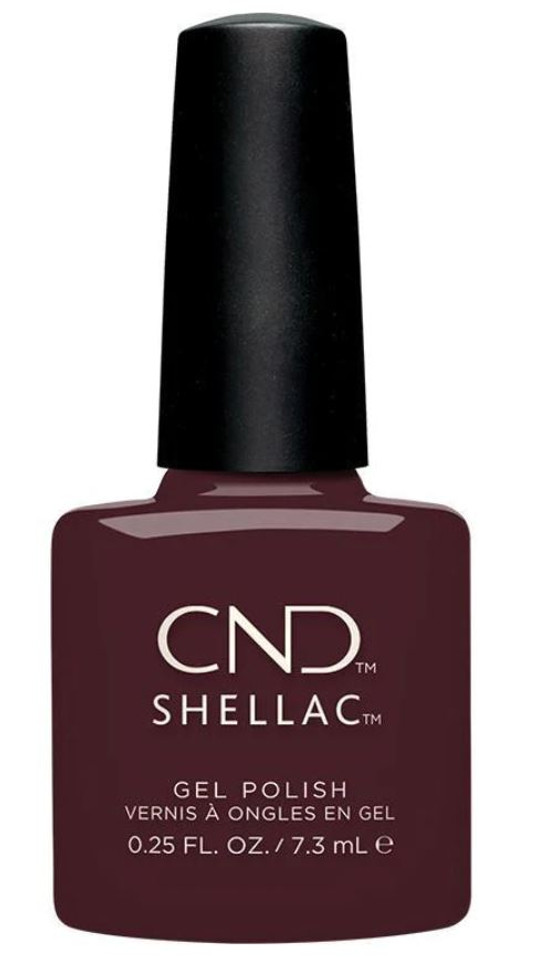 CND Shellac Gel Polish Black Cherry - .25 fl oz