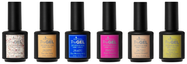 EzFlow TruGel Polish Gel Polish Summer Blossom 2022 Collection - Open Stock