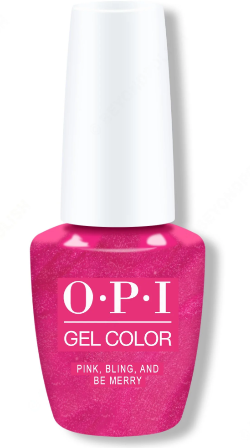 OPI GelColor Pink, Bling, and Be Merry - .5 Oz / 15 mL