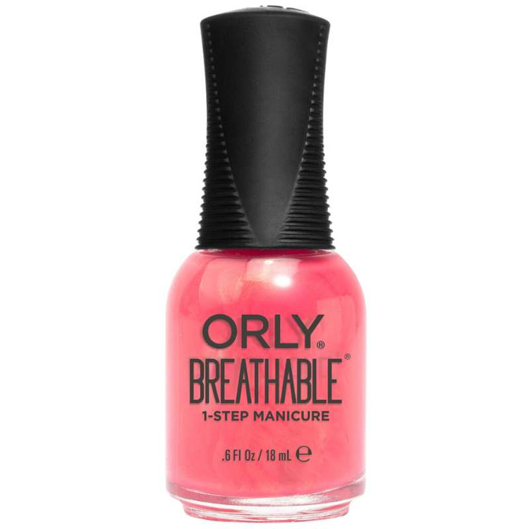 Orly Breathable Treatment + Color The Floor Is Lava - 0.6 oz