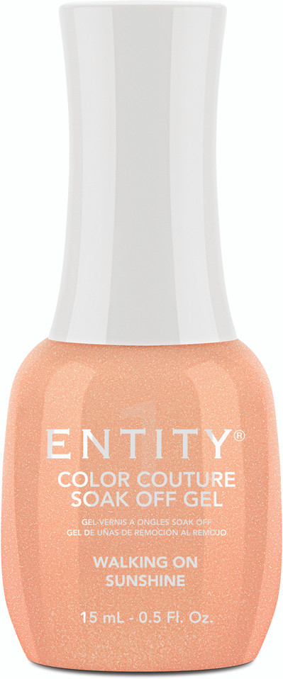Entity Color Couture Soak Off Gel WALKING ON SUNSHINE - 15 mL / .5 fl oz
