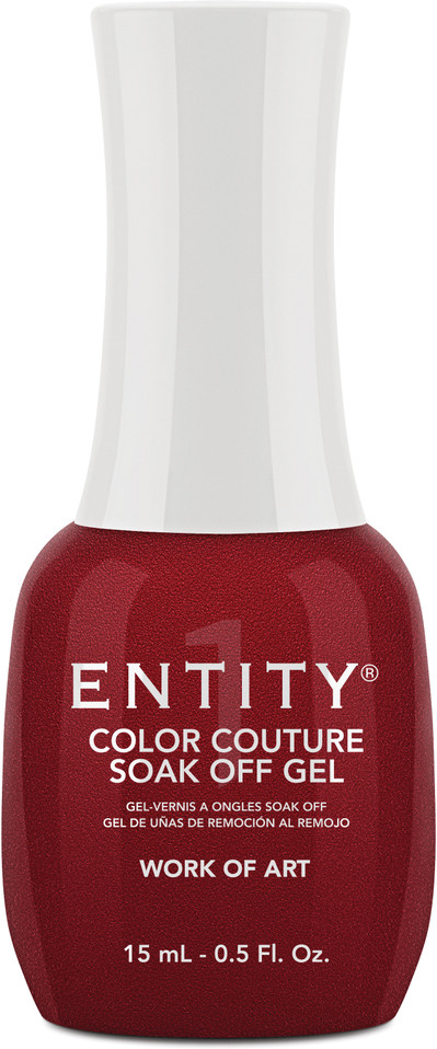 Entity Color Couture Soak Off Gel WORK OF ART - 15 mL / .5 fl oz