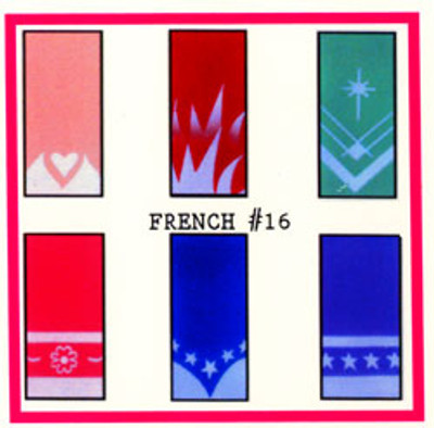 Airbrush Nail Stencil - Random Styles